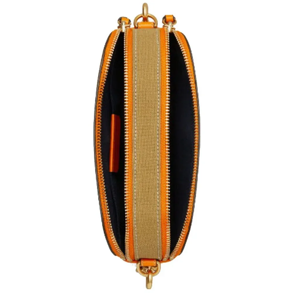 TORY BURCH Mini Miller Cotton Canvas Crossbody Bag